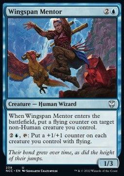 Wingspan Mentor⁣ - Commander: Streets of New Capenna⁣ (Uncommon)⁣ [239]