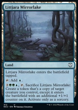 Littjara Mirrorlake⁣ - Commander: Streets of New Capenna⁣ (Uncommon)⁣ [412]
