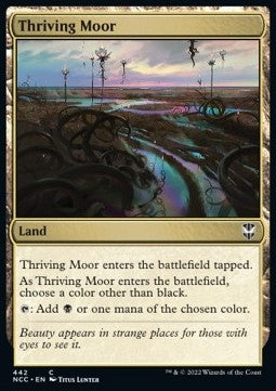 Thriving Moor⁣ - Commander: Streets of New Capenna⁣ (Common)⁣ [442]