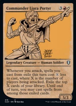 Commander Liara Portyr (V.2)⁣ - Commander Legends: Battle for Baldur's Gate: Extras⁣ (Uncommon)⁣ [418]