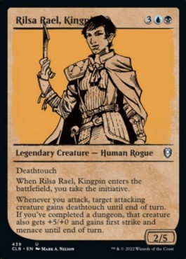Rilsa Rael, Kingpin (V.2)⁣ - Commander Legends: Battle for Baldur's Gate: Extras⁣ (Uncommon)⁣ [439]