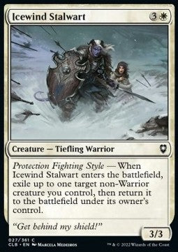 Icewind Stalwart⁣ - Commander Legends: Battle for Baldur's Gate⁣ (Common)⁣ [27]