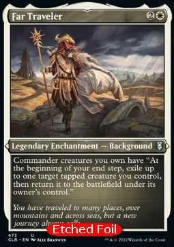 Far Traveler (V.1)⁣ - Commander Legends: Battle for Baldur's Gate: Extras⁣ (Uncommon)⁣ [473]