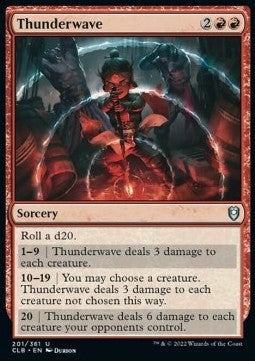 Thunderwave⁣ - Commander Legends: Battle for Baldur's Gate⁣ (Uncommon)⁣ [201]