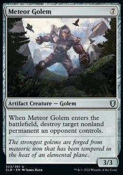Meteor Golem⁣ - Commander Legends: Battle for Baldur's Gate⁣ (Uncommon)⁣ [323]
