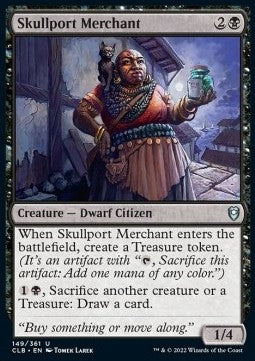 Skullport Merchant⁣ - Commander Legends: Battle for Baldur's Gate⁣ (Uncommon)⁣ [149]