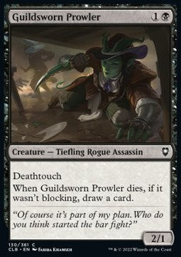 Guildsworn Prowler⁣ - Commander Legends: Battle for Baldur's Gate⁣ (Common)⁣ [130]