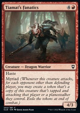 Tiamat's Fanatics⁣ - Commander Legends: Battle for Baldur's Gate⁣ (Common)⁣ [202]