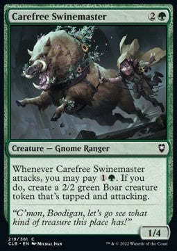 Carefree Swinemaster⁣ - Commander Legends: Battle for Baldur's Gate⁣ (Common)⁣ [219]