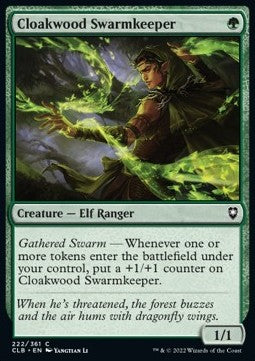 Cloakwood Swarmkeeper⁣ - Commander Legends: Battle for Baldur's Gate⁣ (Common)⁣ [222]