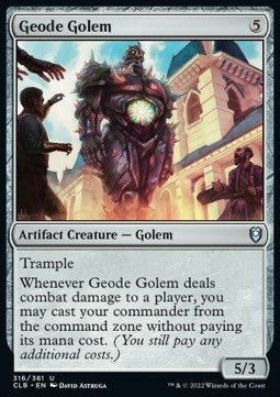 Geode Golem⁣ - Commander Legends: Battle for Baldur's Gate⁣ (Uncommon)⁣ [316]