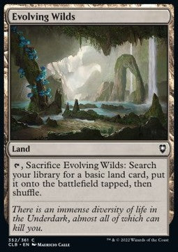Evolving Wilds⁣ - Commander Legends: Battle for Baldur's Gate⁣ (Common)⁣ [352]