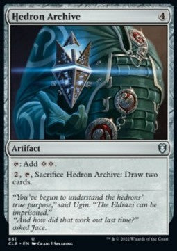Hedron Archive⁣ - Commander Legends: Battle for Baldur's Gate: Extras⁣ (Uncommon)⁣ [861]