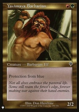 Yavimaya Barbarian⁣ - The List⁣ (Common)⁣ [290]