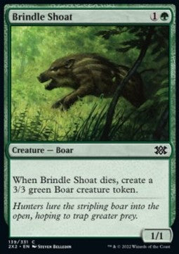 Brindle Shoat⁣ - Double Masters 2022⁣ (Common)⁣ [139]