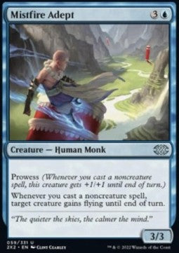 Mistfire Adept⁣ - Double Masters 2022⁣ (Uncommon)⁣ [59]