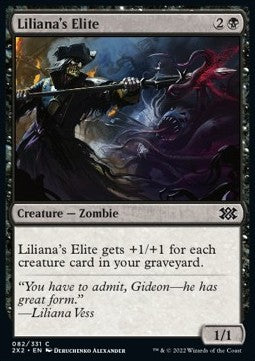 Liliana's Elite⁣ - Double Masters 2022⁣ (Common)⁣ [82]