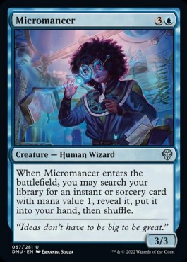 Micromancer⁣ - Dominaria United⁣ (Uncommon)⁣ [57]
