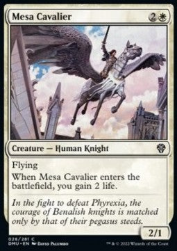 Mesa Cavalier⁣ - Dominaria United⁣ (Common)⁣ [26]