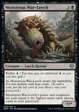 Monstrous War-Leech⁣ - Dominaria United⁣ (Uncommon)⁣ [98]
