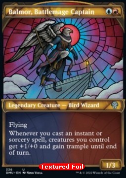 Balmor, Battlemage Captain (V.2)⁣ - Dominaria United: Extras⁣ (Uncommon)⁣ [336]