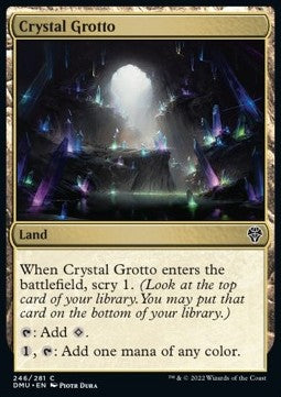 Crystal Grotto⁣ - Dominaria United⁣ (Common)⁣ [246]