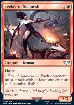 Seeker of Slaanesh⁣ - Universes Beyond: Warhammer 40,000⁣ (Uncommon)⁣ [85]