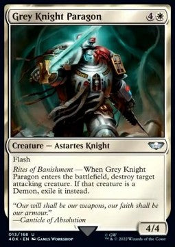 Grey Knight Paragon⁣ - Universes Beyond: Warhammer 40,000⁣ (Uncommon)⁣ [13]