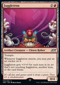 Juggletron⁣ - Unfinity⁣ (Uncommon)⁣ [113]