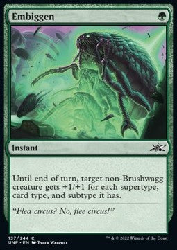 Embiggen - Unfinity (Common) [UNF-137]