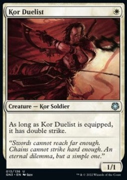 Kor Duelist⁣ - Game Night: Free For All⁣ (Uncommon)⁣ [13]