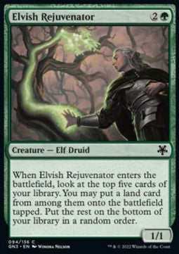 Elvish Rejuvenator⁣ - Game Night: Free For All⁣ (Common)⁣ [94]