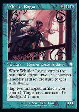 Whirler Rogue⁣ - Commander: The Brothers' War⁣ (Uncommon)⁣ [101]