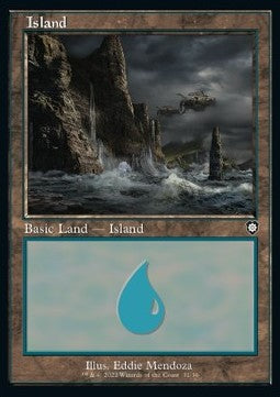 Island (V.1)⁣ - Commander: The Brothers' War⁣ (Land)⁣ [31]