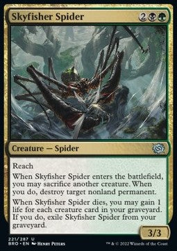 Skyfisher Spider⁣ - The Brothers' War⁣ (Uncommon)⁣ [221]