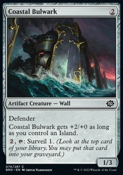 Coastal Bulwark⁣ - The Brothers' War⁣ (Common)⁣ [76]