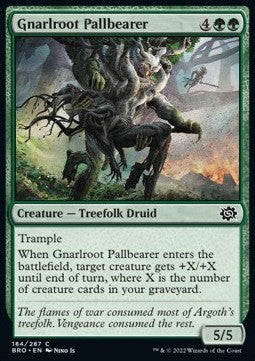 Gnarlroot Pallbearer⁣ - The Brothers' War⁣ (Common)⁣ [184]