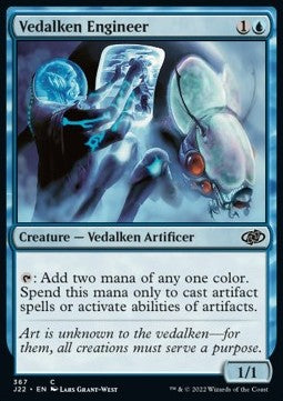 Vedalken Engineer⁣ - Jumpstart 2022⁣ (Common)⁣ [367]
