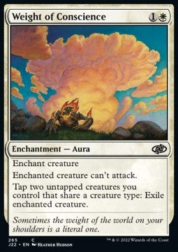 Weight of Conscience - Jumpstart 2022 (Common) [J22-265]