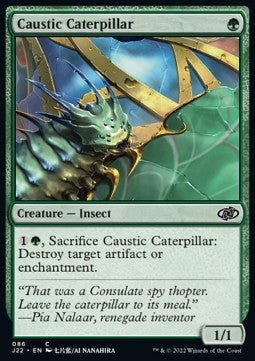 Caustic Caterpillar⁣ - Jumpstart 2022⁣ (Common)⁣ [86]