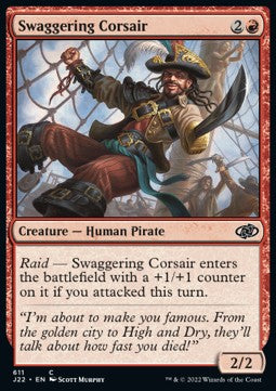 Swaggering Corsair⁣ - Jumpstart 2022⁣ (Common)⁣ [611]