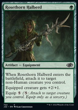 Rosethorn Halberd - Jumpstart 2022 (Common) [J22-722]