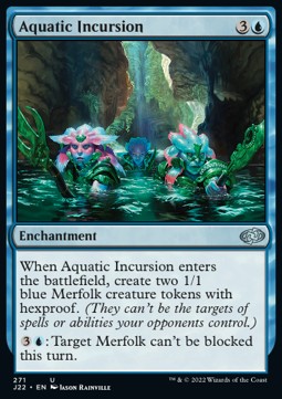 Aquatic Incursion⁣ - Jumpstart 2022⁣ (Uncommon)⁣ [271]