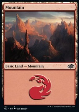 Mountain (V.1)⁣ - Jumpstart 2022⁣ (Land)⁣ [107]