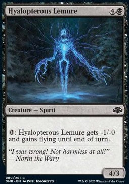 Hyalopterous Lemure⁣ - Dominaria Remastered⁣ (Common)⁣ [89]