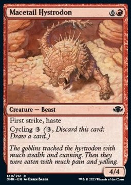 Macetail Hystrodon⁣ - Dominaria Remastered⁣ (Common)⁣ [130]