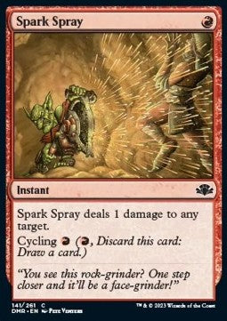 Spark Spray⁣ - Dominaria Remastered⁣ (Common)⁣ [141]
