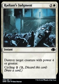 Radiant's Judgment - Dominaria Remastered (Common) [DMR-21]