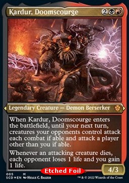 Kardur, Doomscourge⁣ - Starter Commander Decks⁣ (Mythic)⁣ [5]