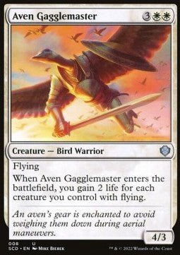 Aven Gagglemaster⁣ - Starter Commander Decks⁣ (Uncommon)⁣ [8]